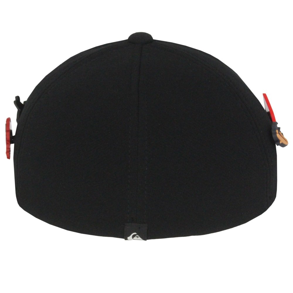 Boné Quiksilver Quikpin Preto Preto 5