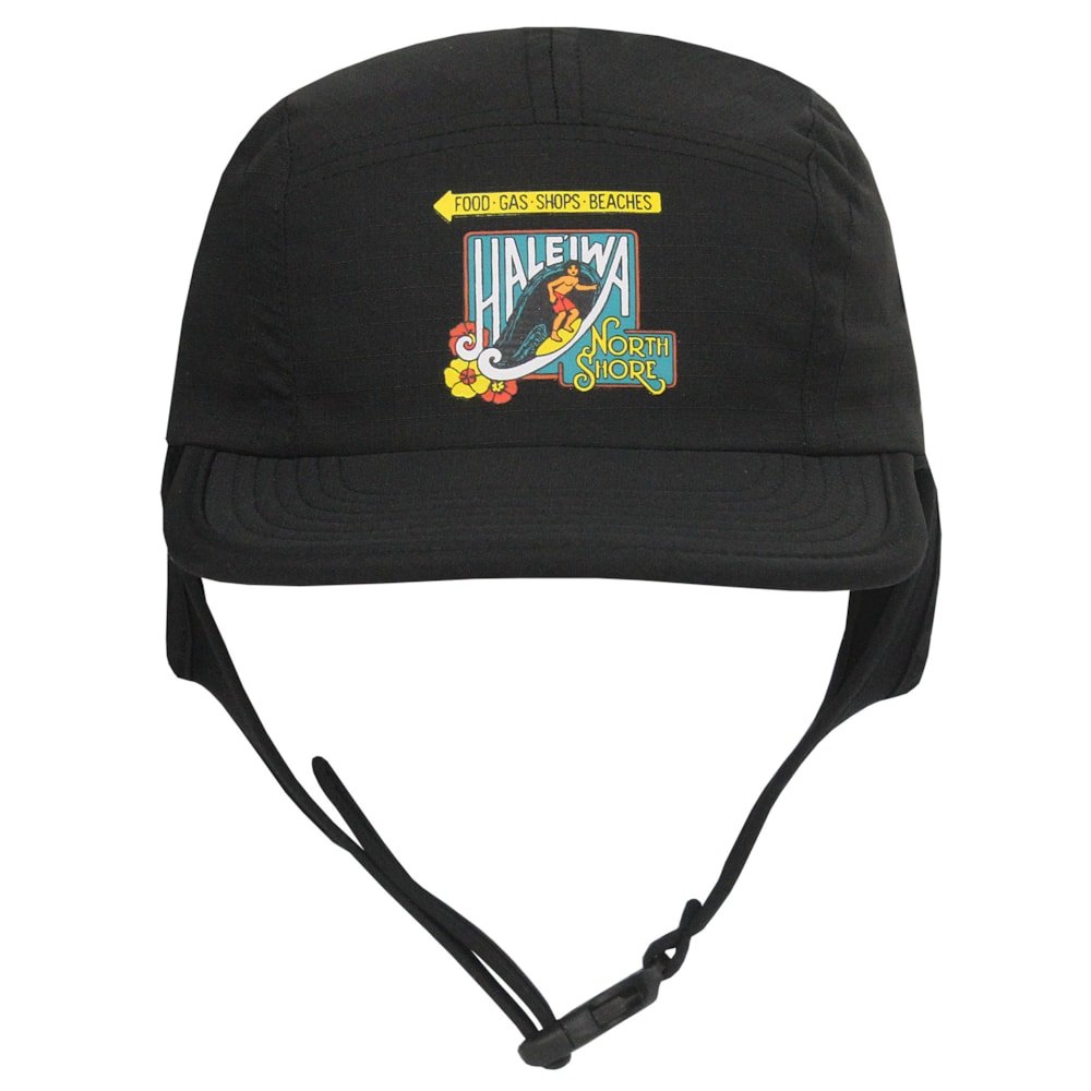Boné Para Surf Haleiwa Surf Alive Black Preto 2
