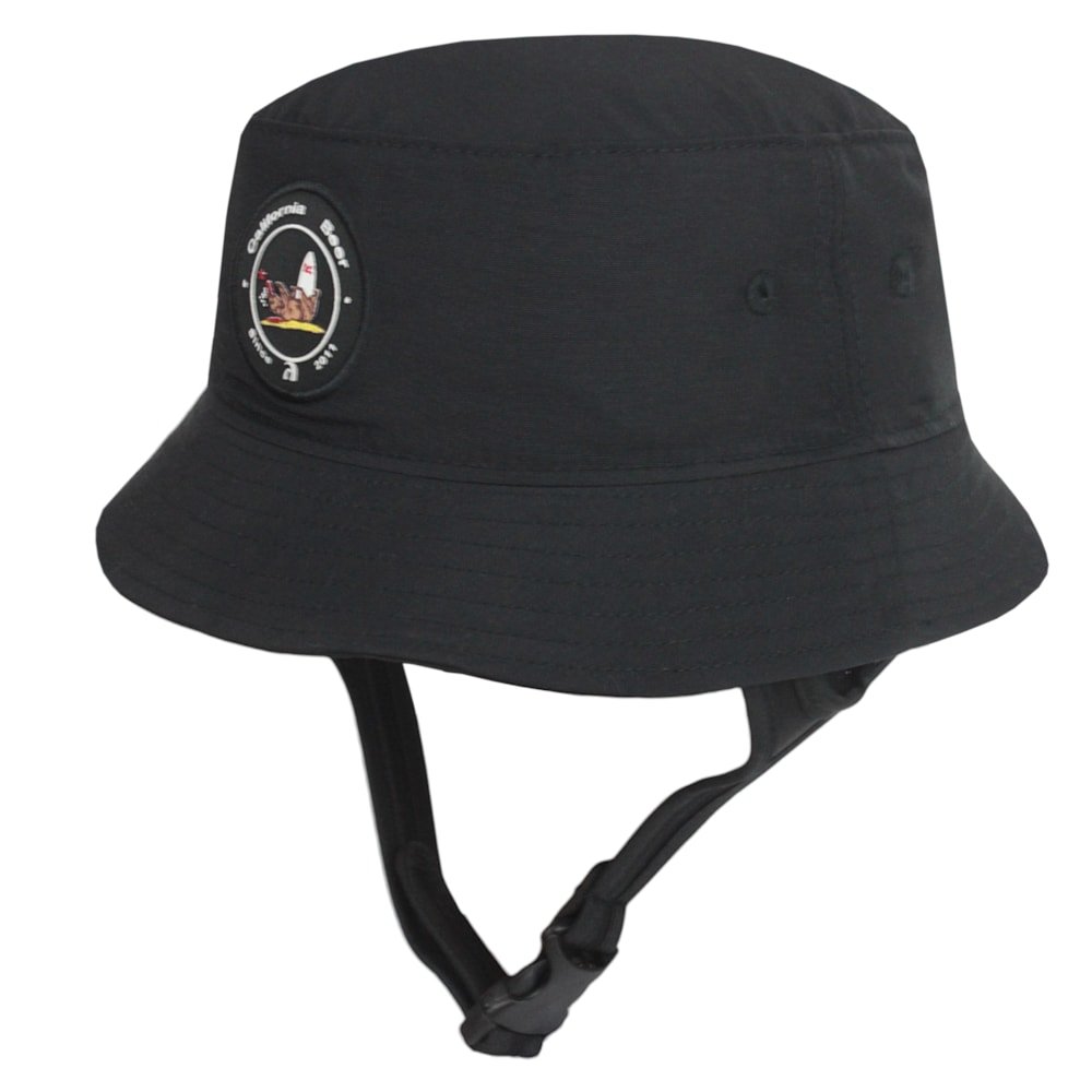 Chapéu para Surf California Beer Bucket Preto Preto 3