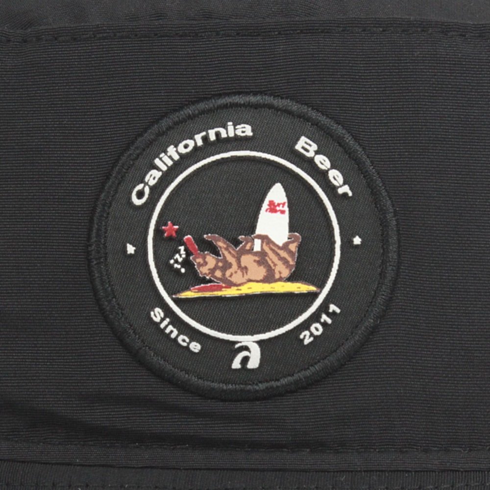 Chapéu para Surf California Beer Bucket Preto Preto 4