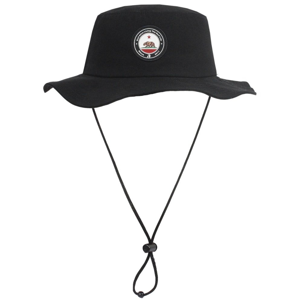 Chapéu Surf Alive Big John Califórnia Republic Black Preto 3