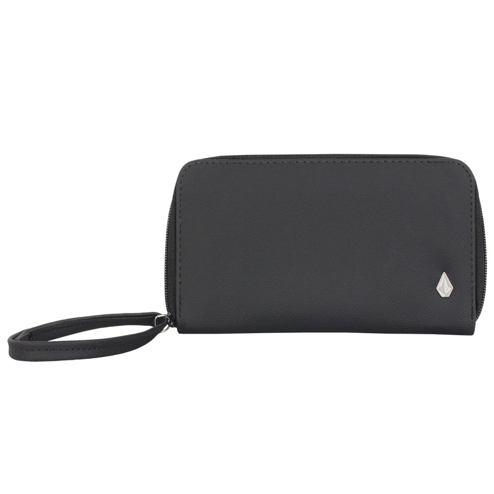 Carteira Volcom Single Stone Black