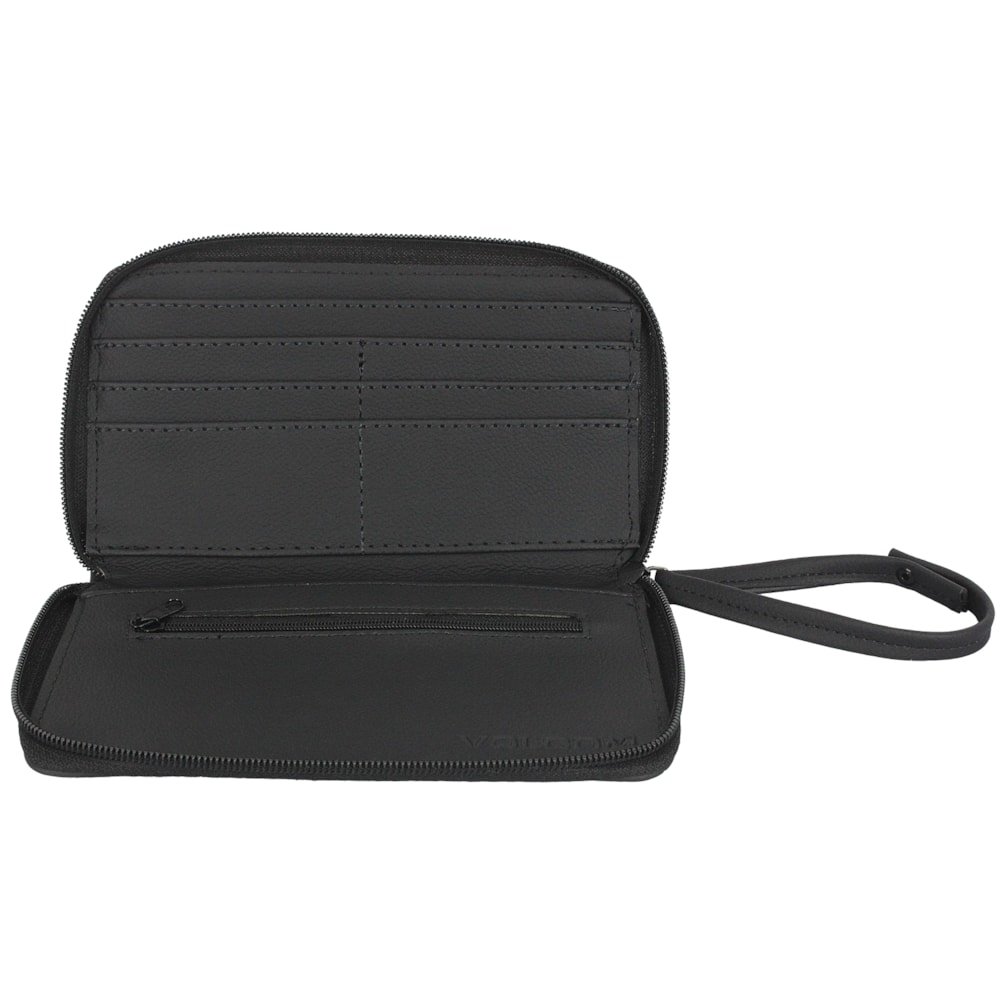 Carteira Volcom Single Stone Black Preto 2