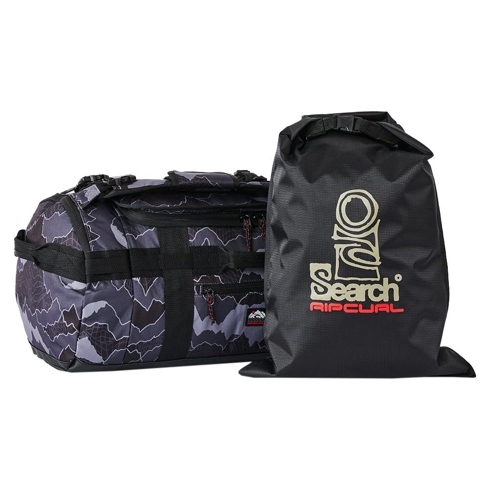 Mala Rip Curl Search Duffle 45 Litros Black Grey Importada Preto 5