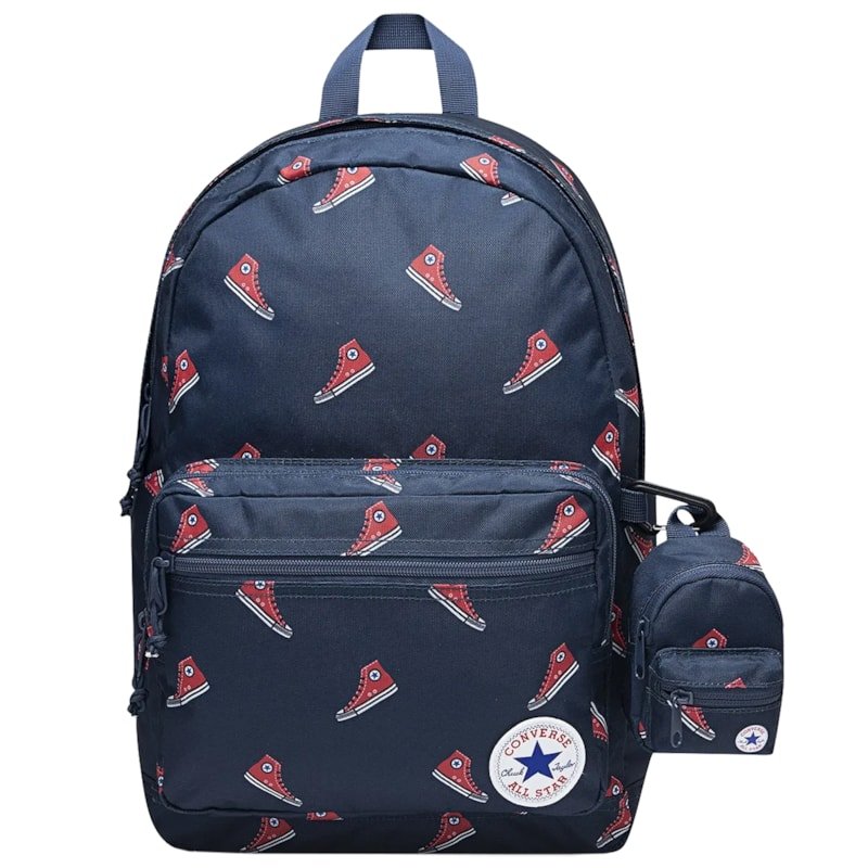 Mochila Converse Go 2 Navy Red Importada