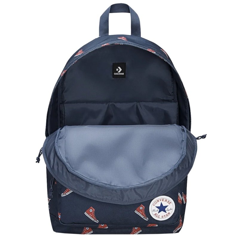 Mochila Converse Go 2 Navy Red Importada Azul 3