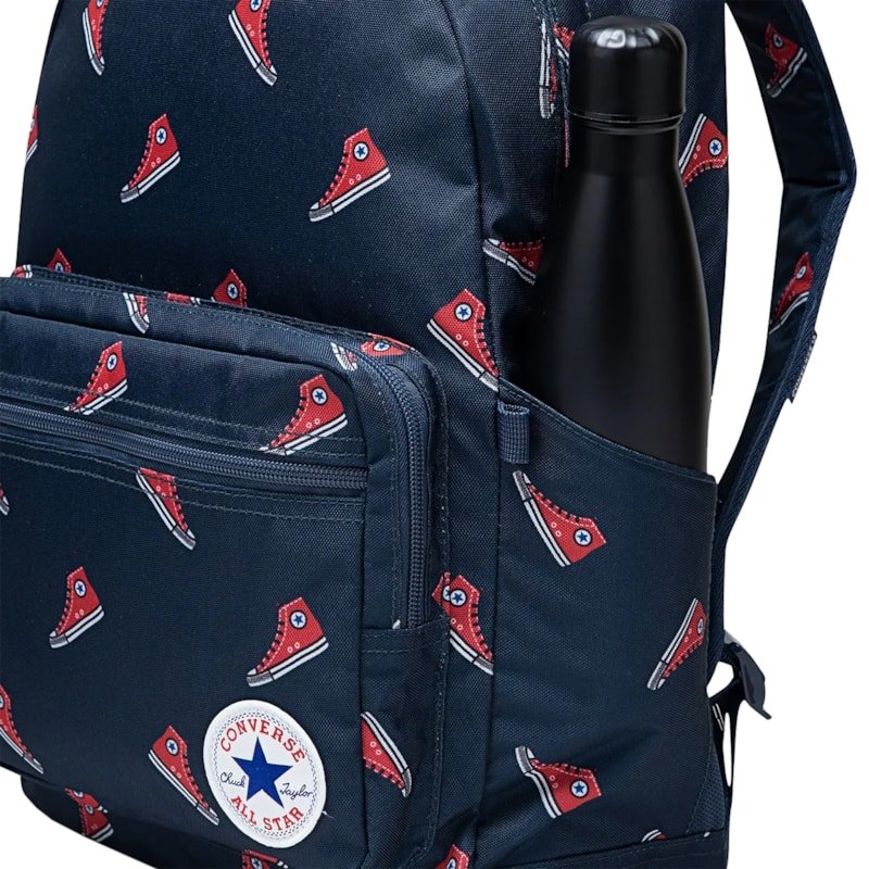 Mochila Converse Go 2 Navy Red Importada Azul 4