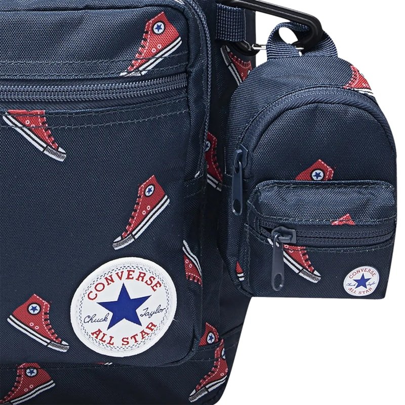 Mochila Converse Go 2 Navy Red Importada Azul 5