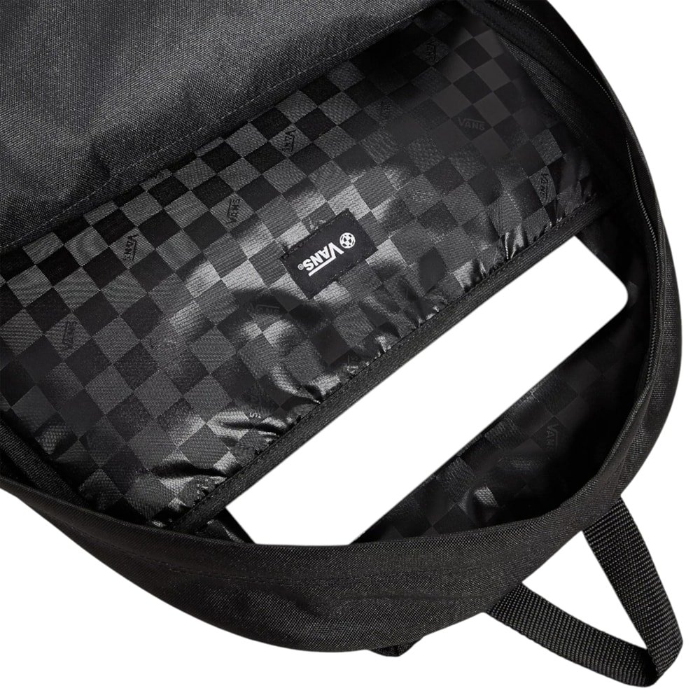 Mochila Vans Old Skool Backpack Black White Preto 3