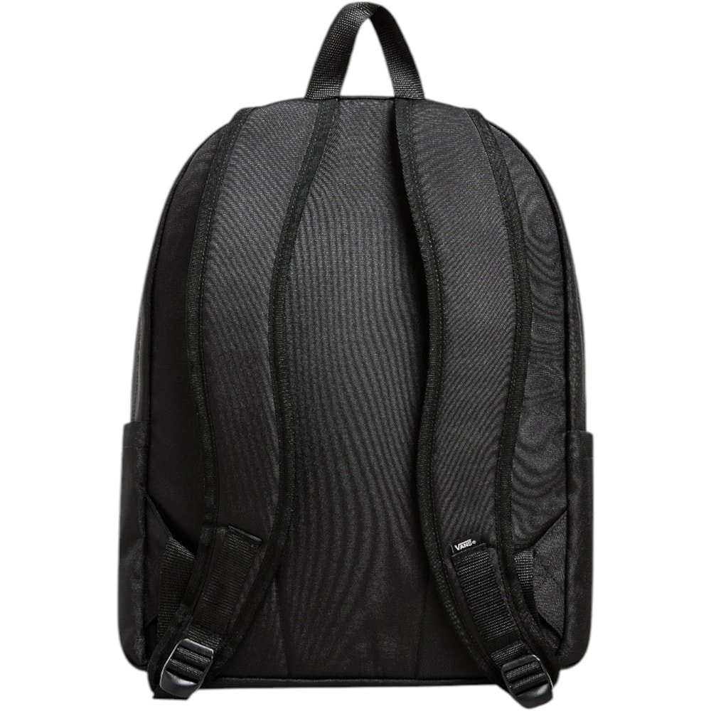 Mochila Vans Old Skool Backpack Black White Preto 4