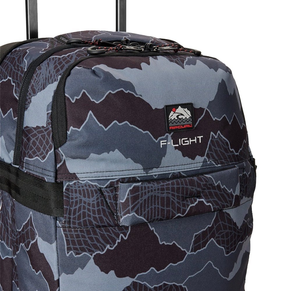 Mala Rip Curl F-Light Transit Search 45 Litros Camo Black Grey Importada Preto 3