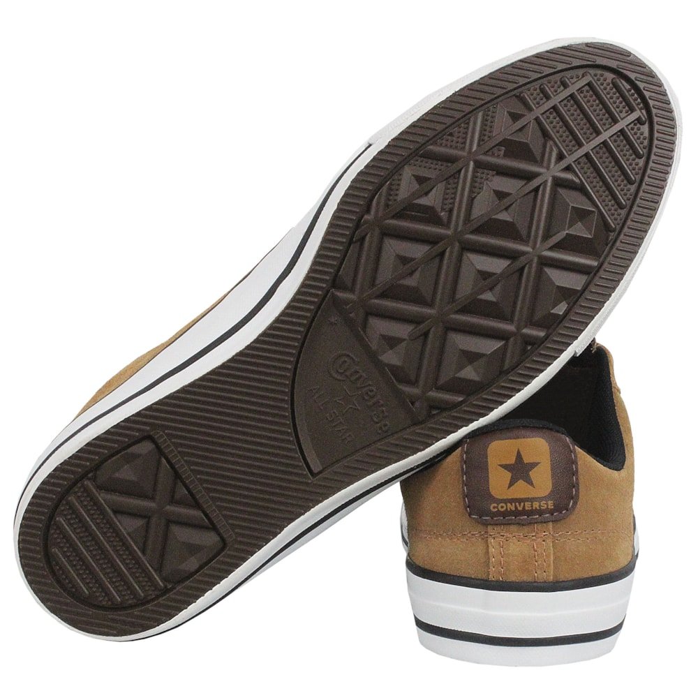 Tênis Converse Star Player Caramelo Médio Marrom Branco Marrom 6