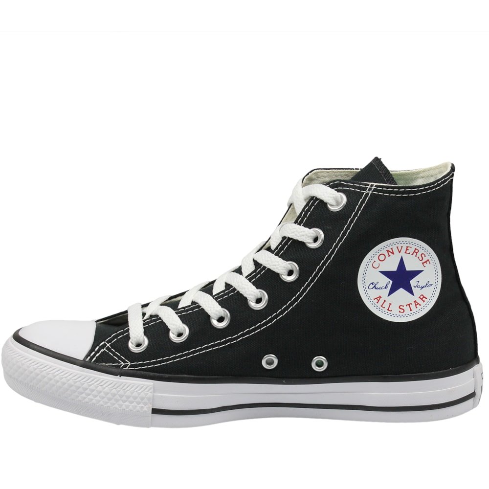 Tênis Converse Chuck Taylor All Star Hi Preto Preto 2
