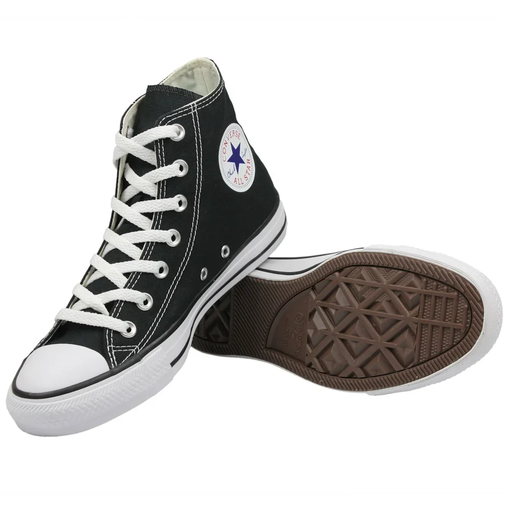 Tênis Converse Chuck Taylor All Star Hi Preto Preto 3