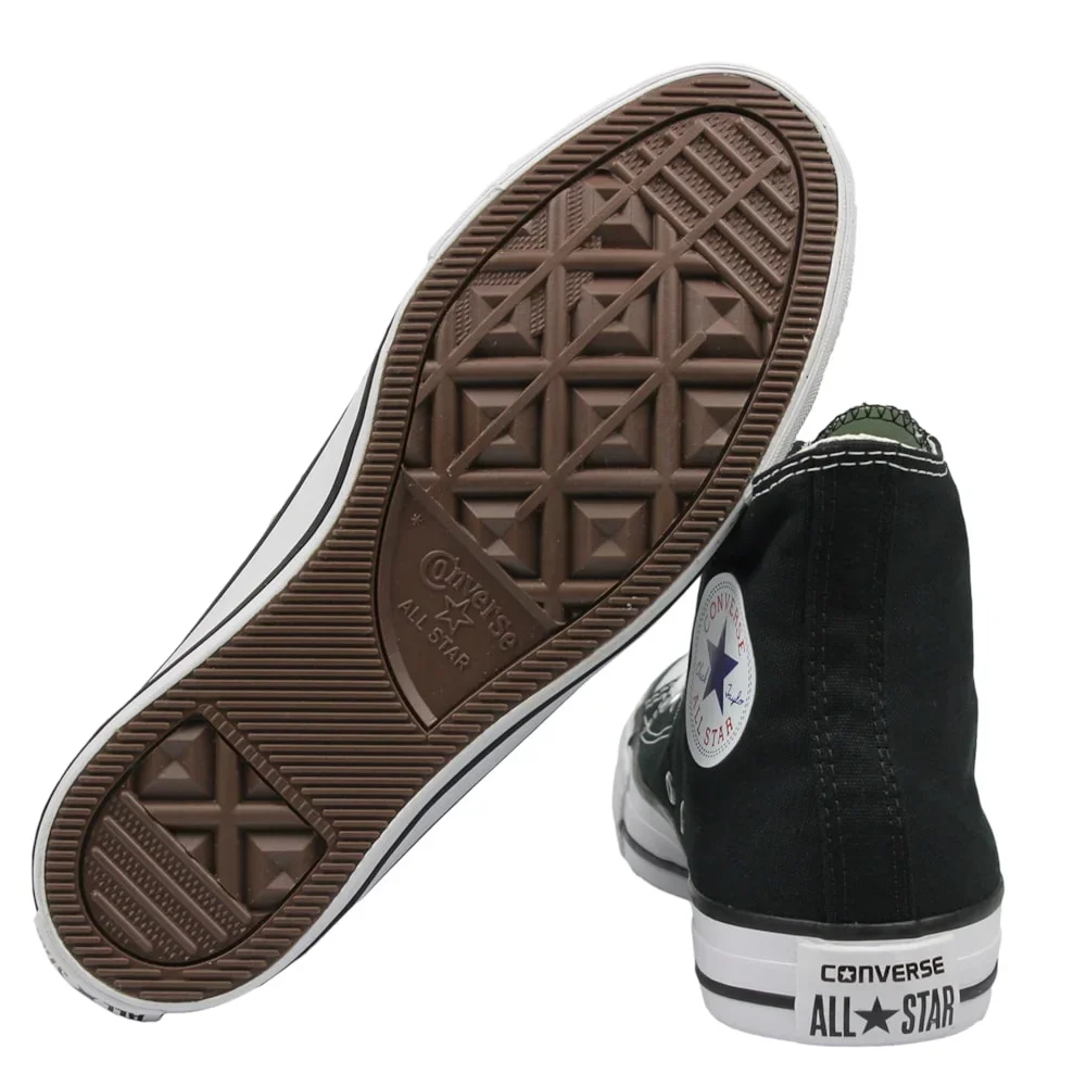 Tênis Converse Chuck Taylor All Star Hi Preto Preto 4