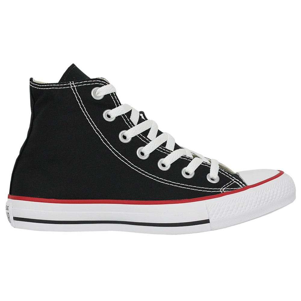 Tênis Converse Chuck Taylor All Star Hi Preto Vermelho Preto