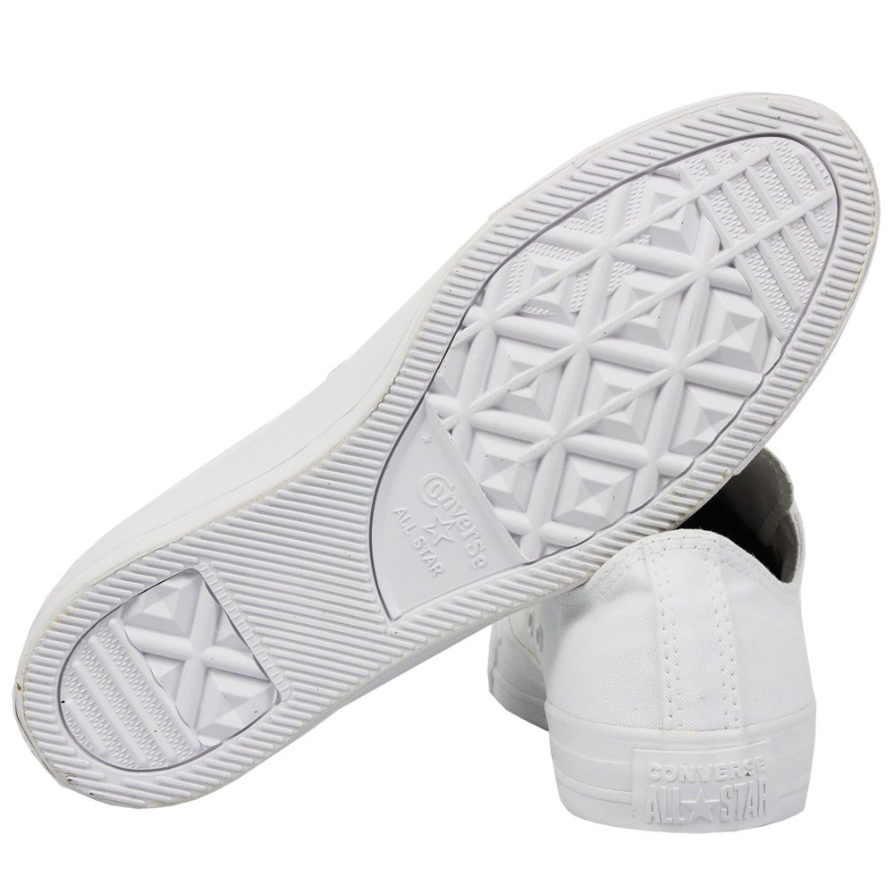 Tênis Converse Chuck Taylor All Star Monochrome Branco Branco 3