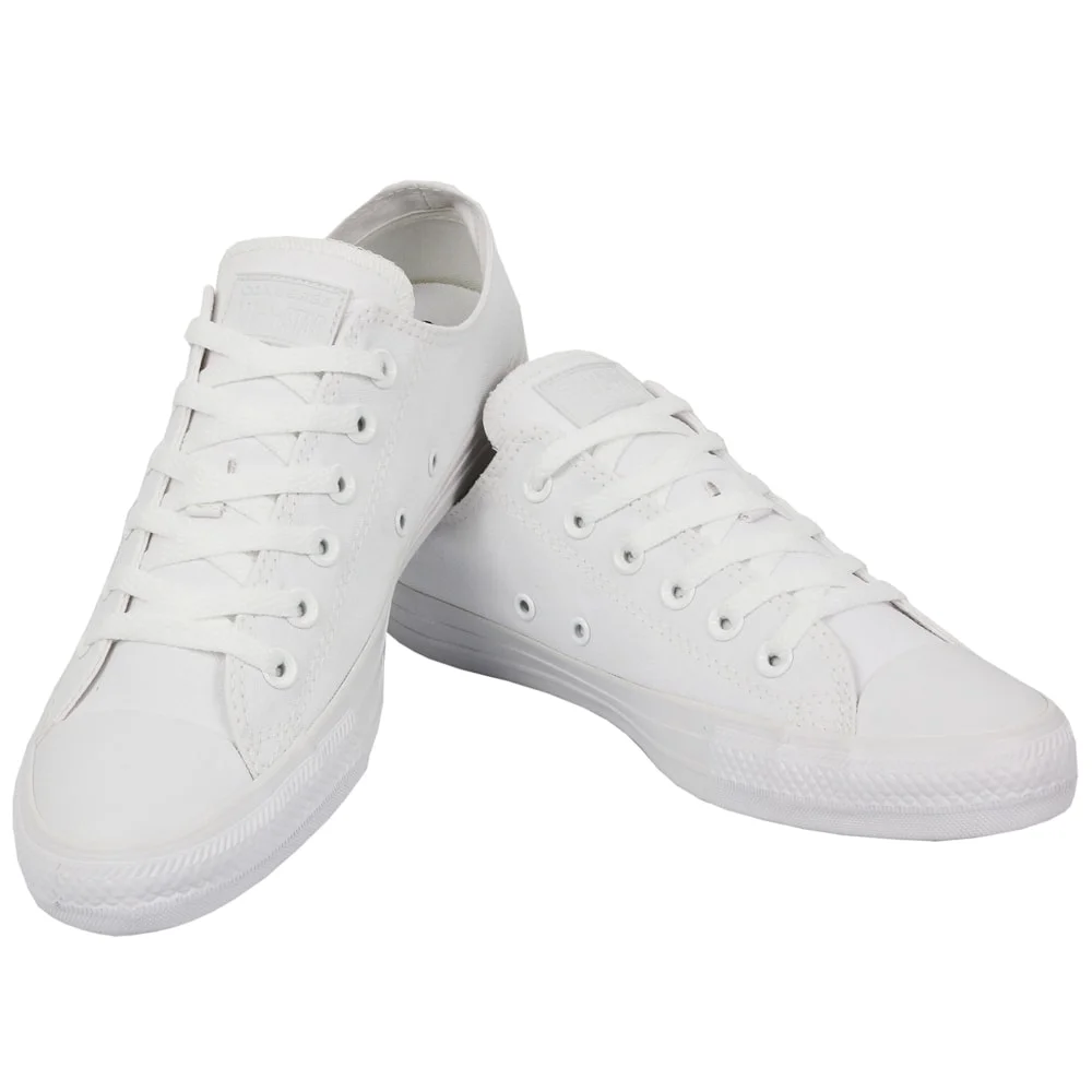 Tênis Converse Chuck Taylor All Star Monochrome Branco Branco 2