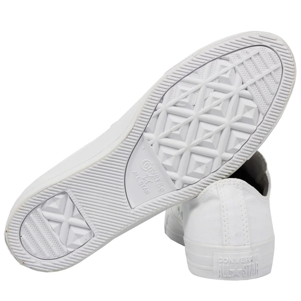 Tênis Converse Chuck Taylor All Star Monochrome Branco Branco 3