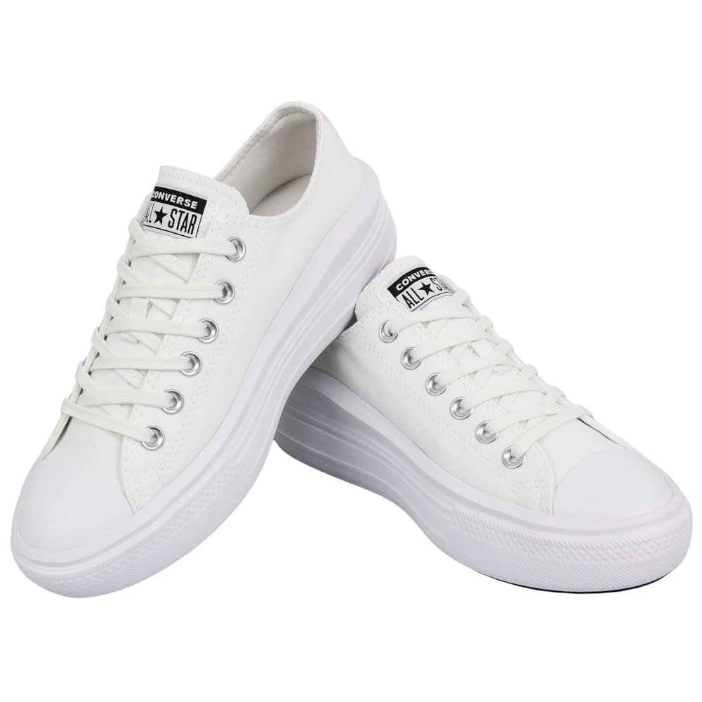 Tênis Converse Chuck Taylor All Star Move Branco Branco 3