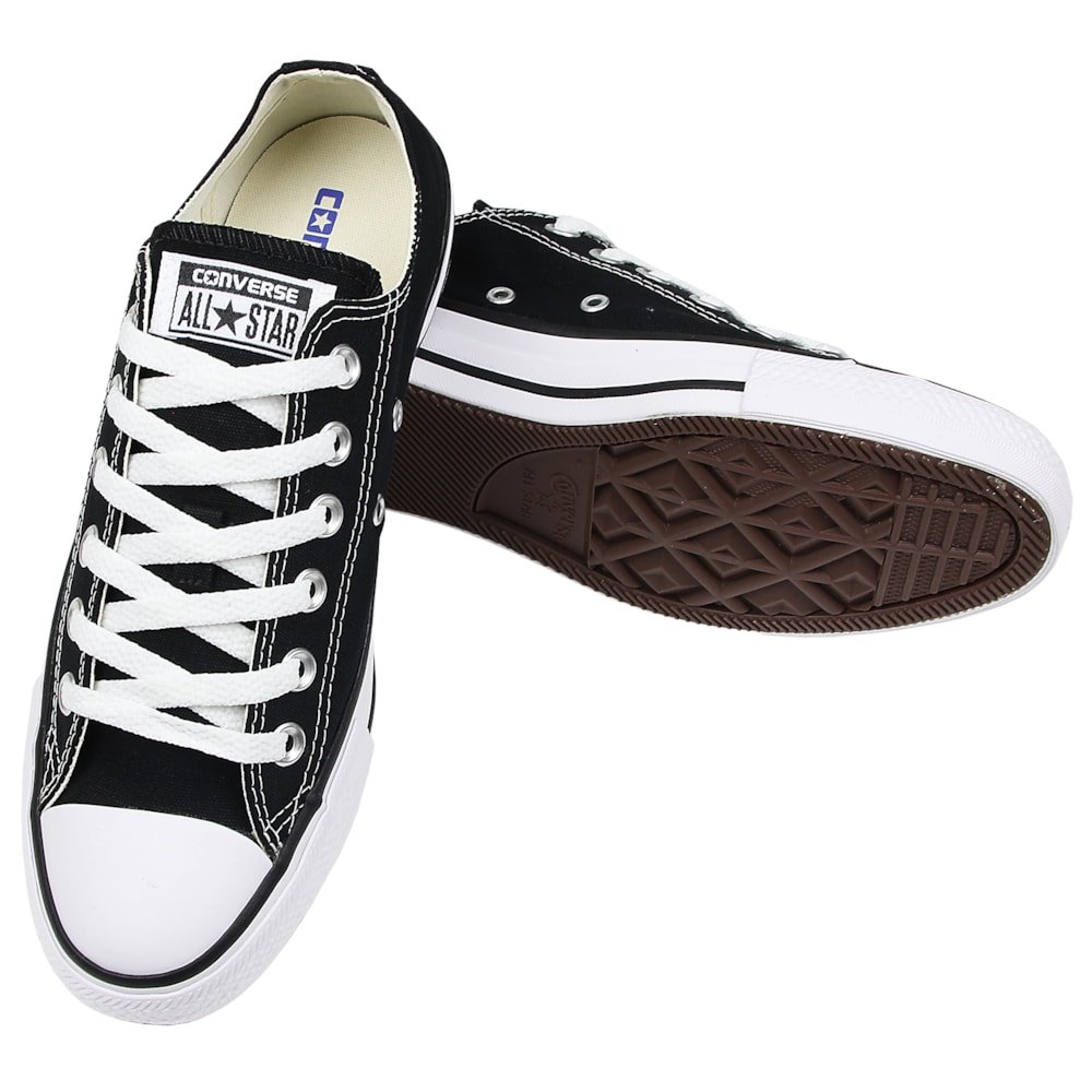 Tênis Converse Chuck Taylor All Star Preto Cru Preto Preto 2
