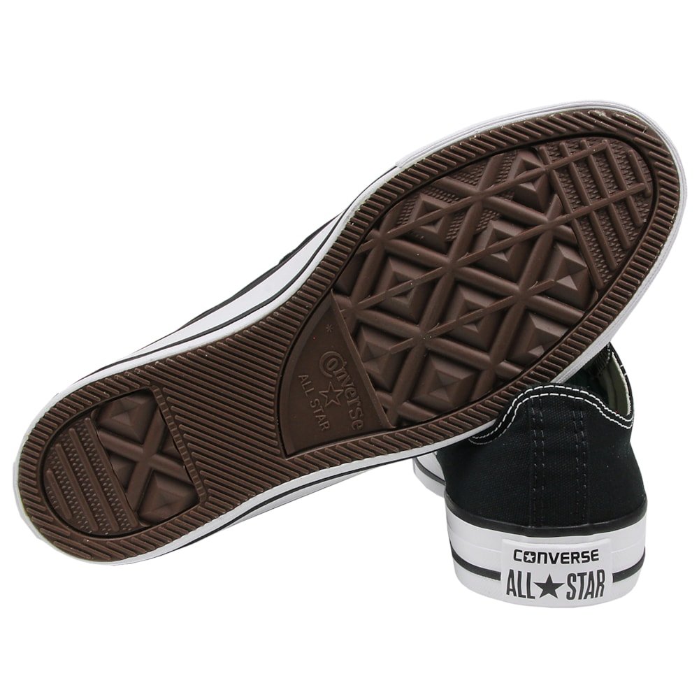 Tênis Converse Chuck Taylor All Star Preto Cru Preto Preto 3