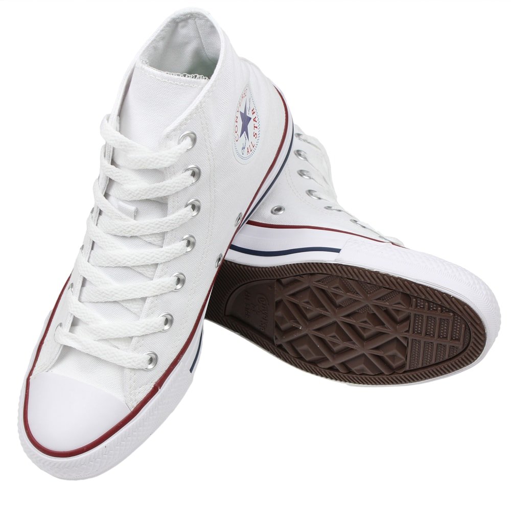 Tênis Converse Chuck Taylor All Star Core Hi Branco Branco 3