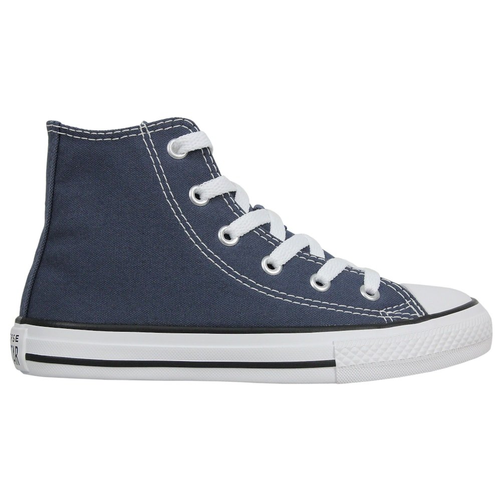 Tênis Converse Chuck Taylor All Star Infantil Hi Marinho Cru Preto