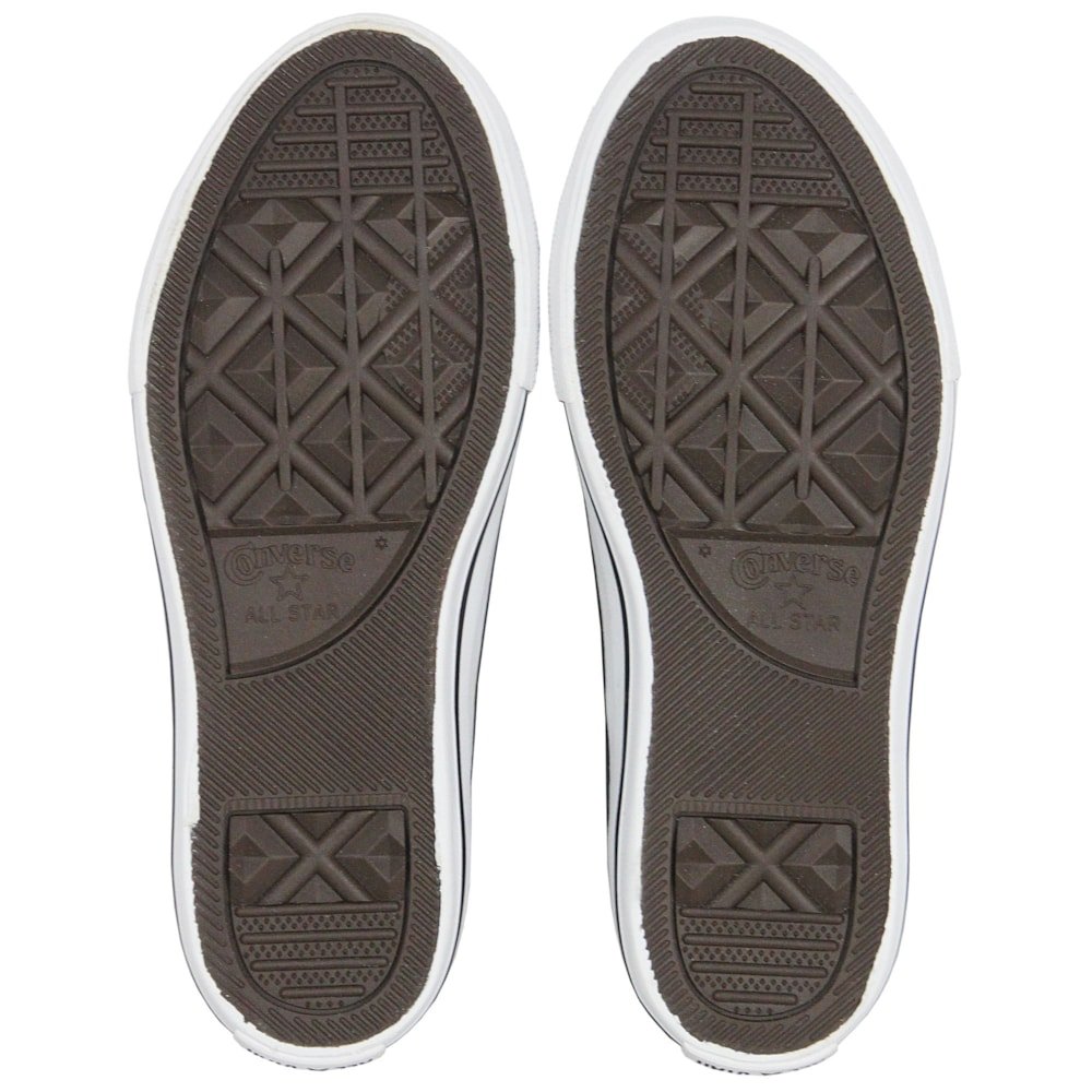 Tênis Converse Chuck Taylor All Star Infantil Hi Marinho Cru Preto Azul 6