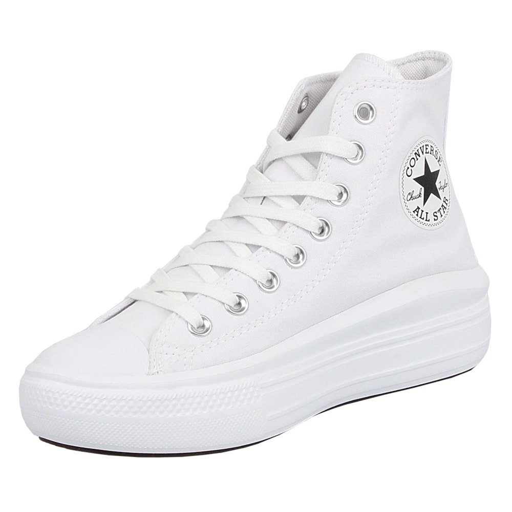 Tênis Converse Chuck Taylor All Star Move Hi Branco Branco 3