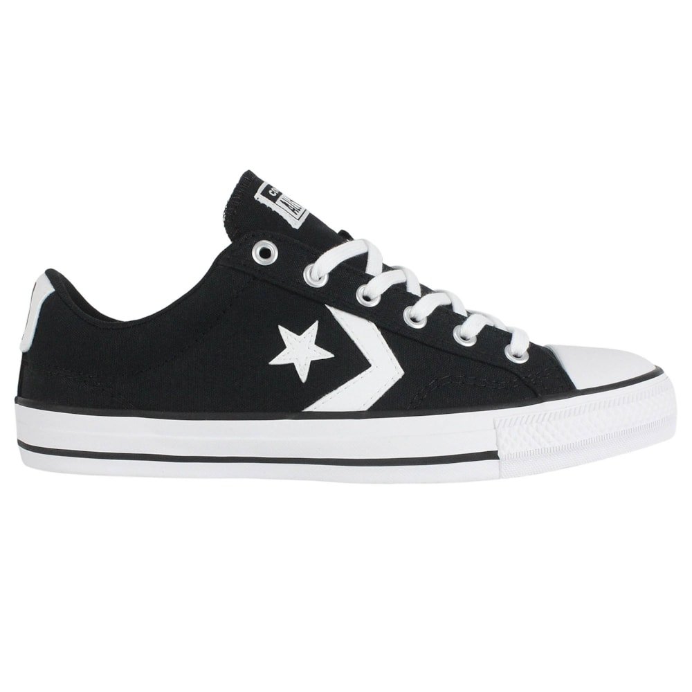 Tênis Converse Star Player Preto Preto Branco