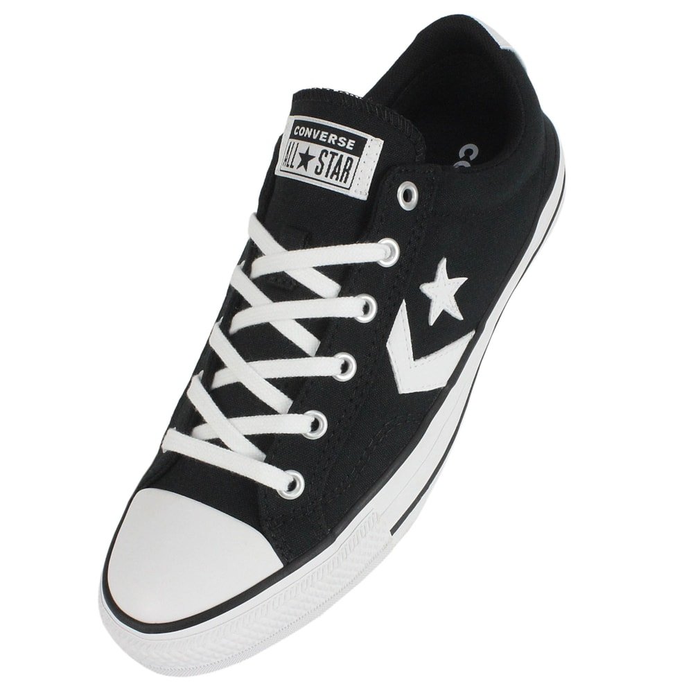 Tênis Converse Star Player Preto Preto Branco Preto 3