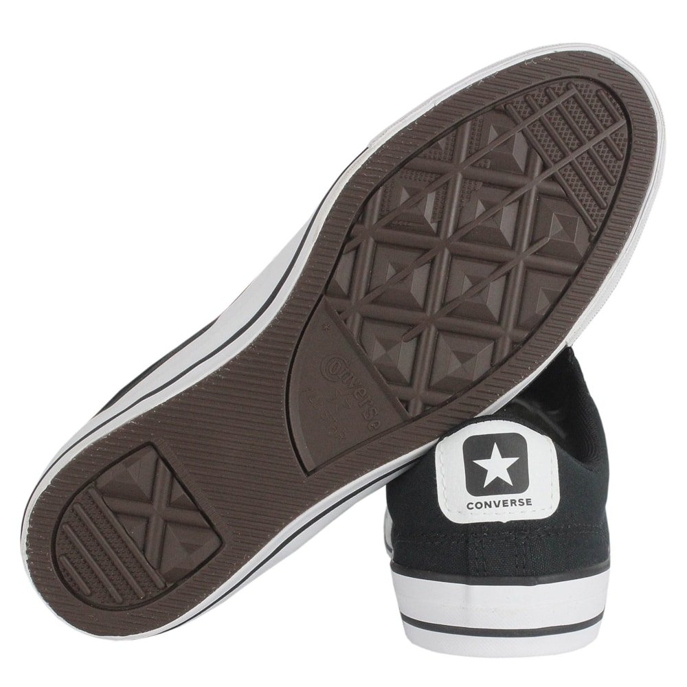 Tênis Converse Star Player Preto Preto Branco Preto 6