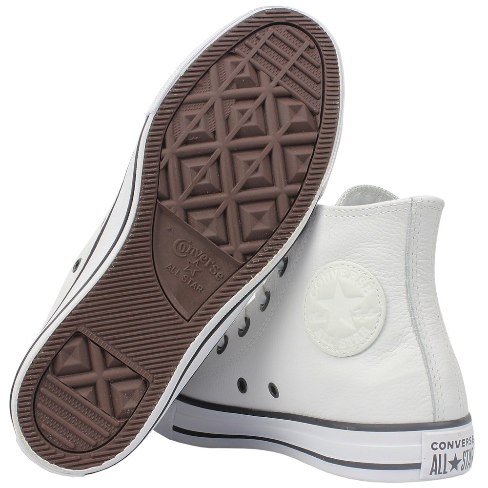 Tênis Converse Chuck Taylor All Star European Hi Branco Branco 3