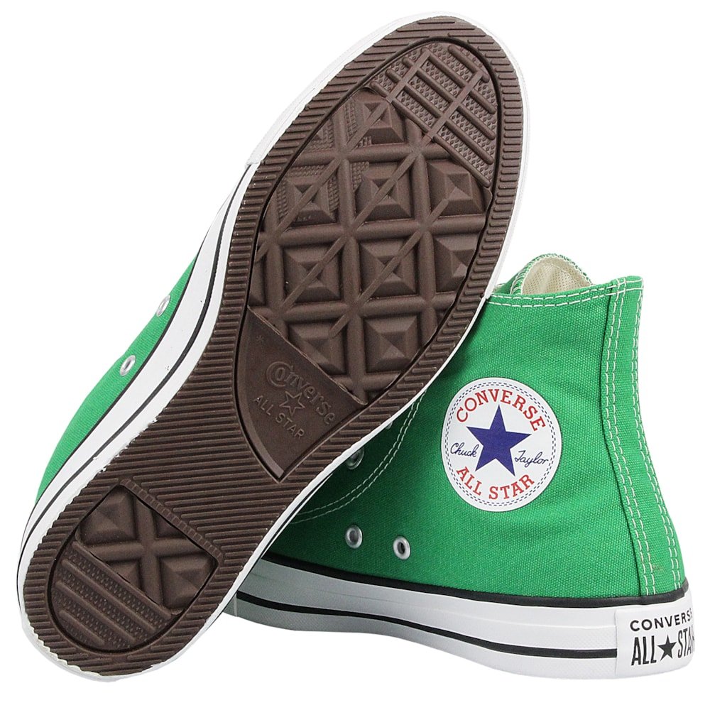 Tênis Converse Chuck Taylor All Star Hi Verde Floresta Verde 8