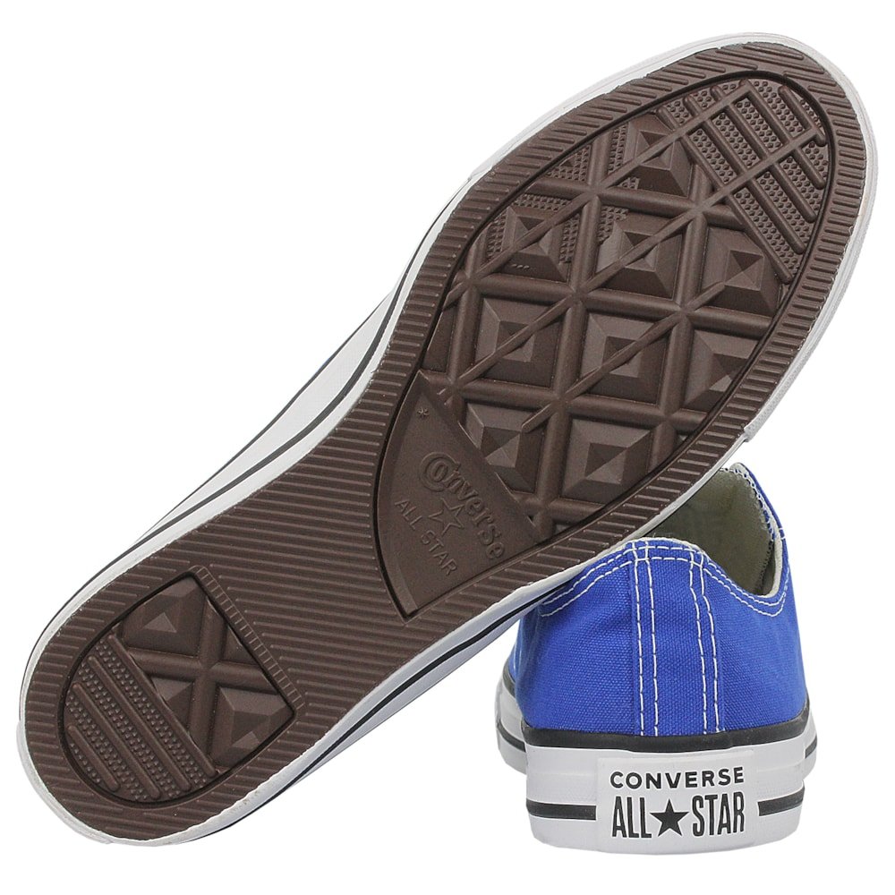 Tênis Converse Chuck Taylor All Star Azul Royal Preto Branco Azul 3