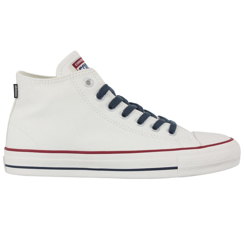 Tênis Converse Chuck Taylor All Star Pro Amendoa Grena Branco 2