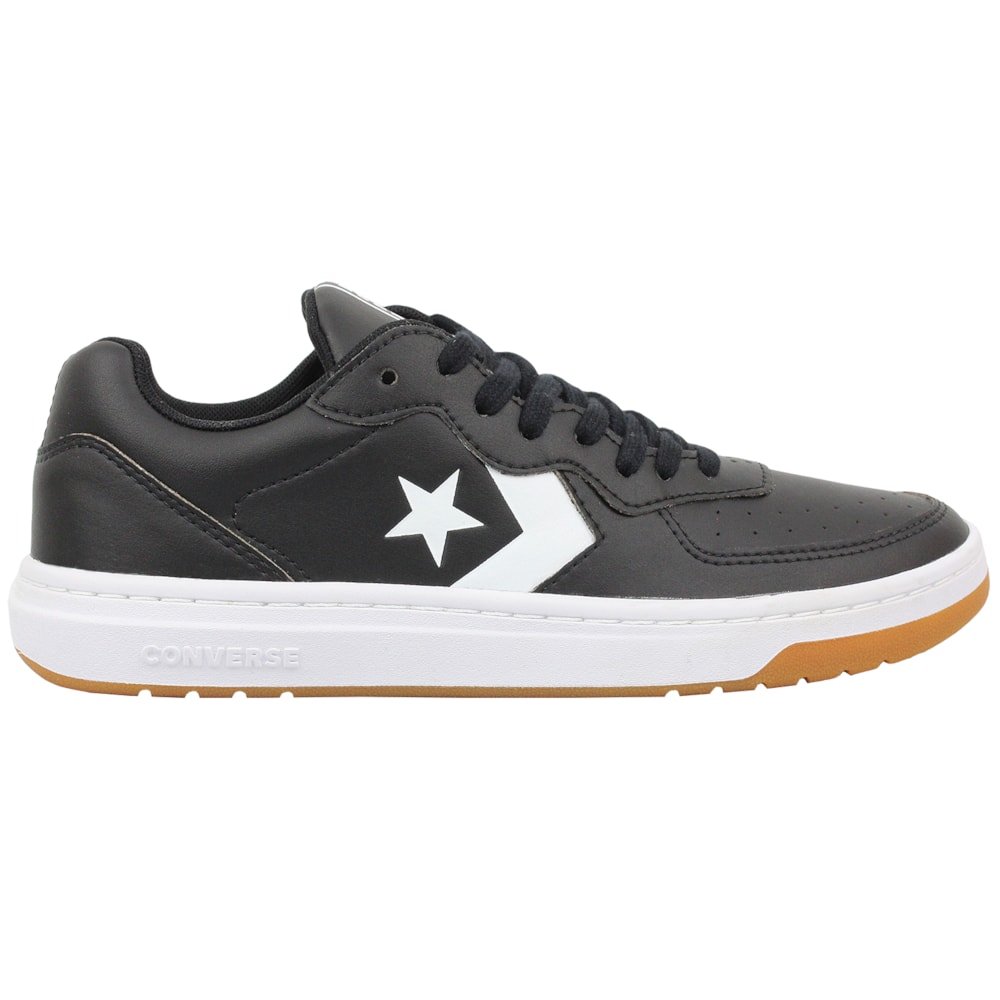 Tênis Converse Rival Preto Branco Branco