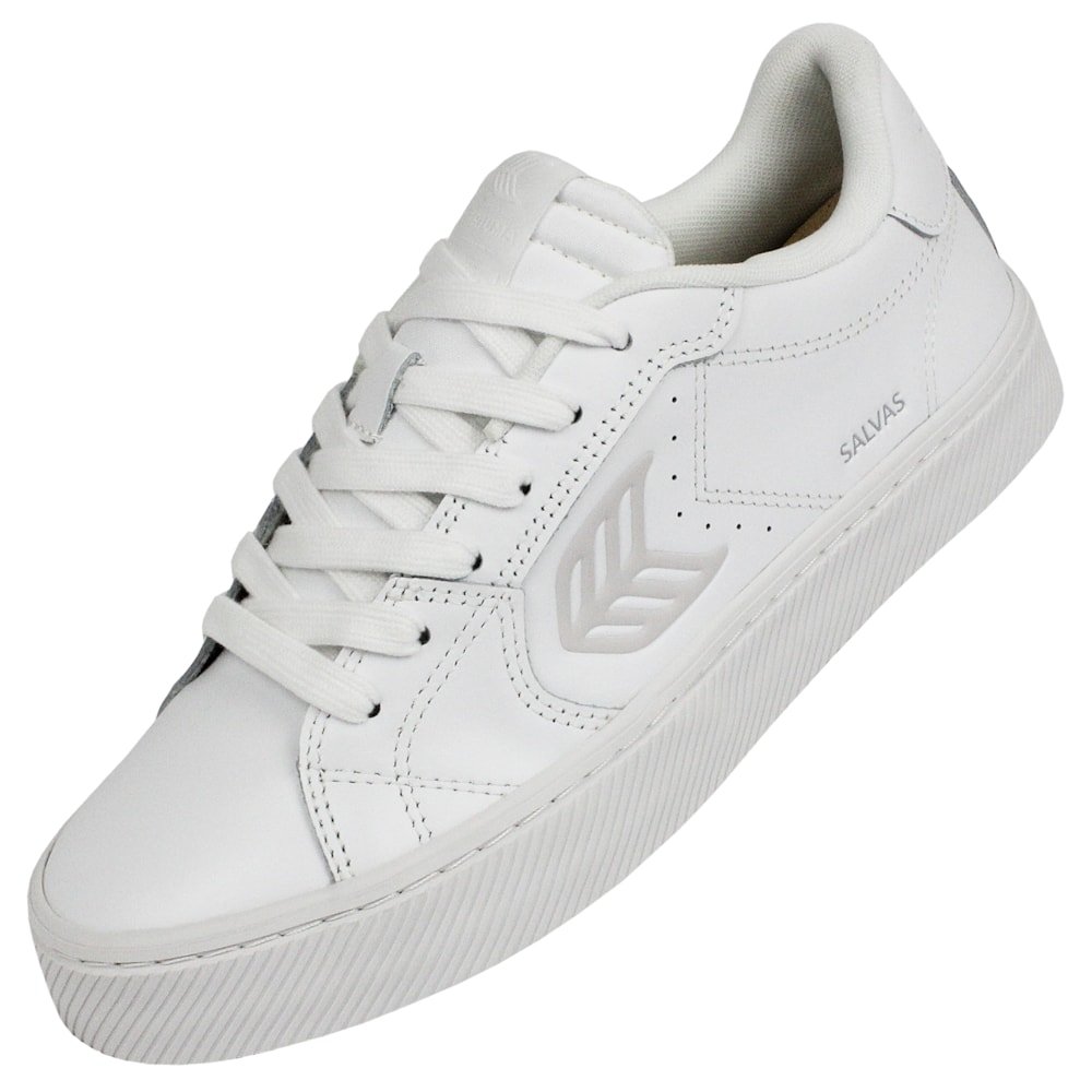 Tênis Cariuma Salvas White Leather Importado Branco 4