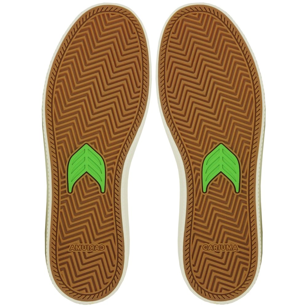 Tênis Cariuma Luan Pro Plaza Taupe Suede Ivory Logo Importado Bege 6