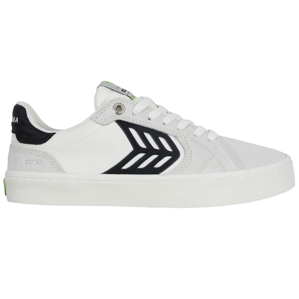 Tênis Cariuma Catiba Pro 2.0 Skate White Suede Off White Black