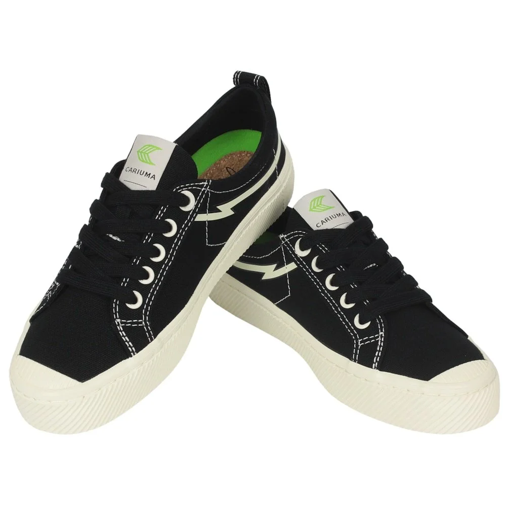 Tênis Cariuma Oca Low Gerry Lopez Black Canvas Preto 2