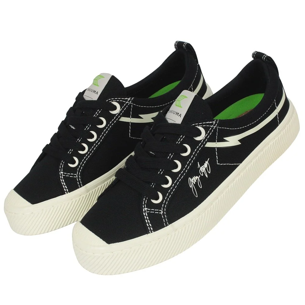 Tênis Cariuma Oca Low Gerry Lopez Black Canvas Preto 4