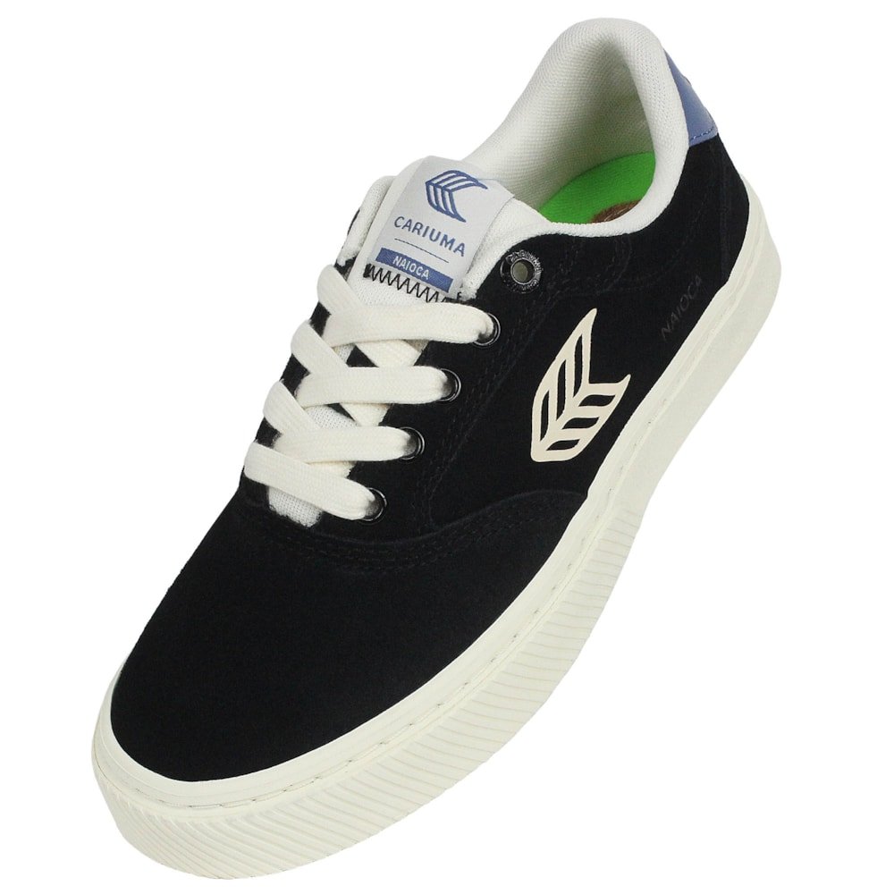 Tênis Cariuma Naioca Black Suede Feminino Preto 3