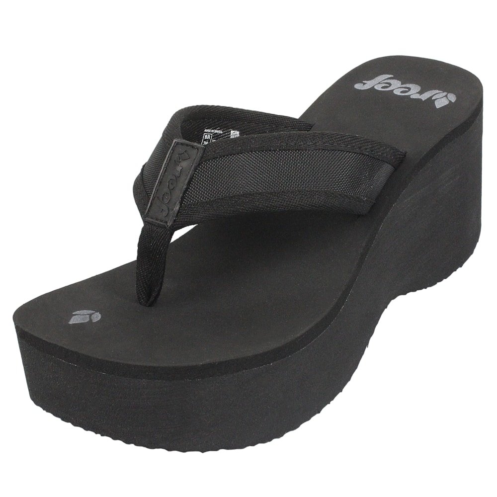 Chinelo Reef Liv Screen Black Preto 3