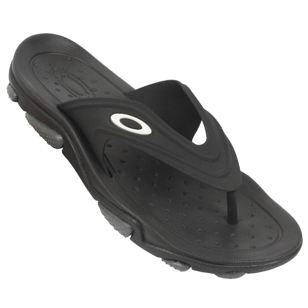 Chinelo Oakley Titan Black Preto 2