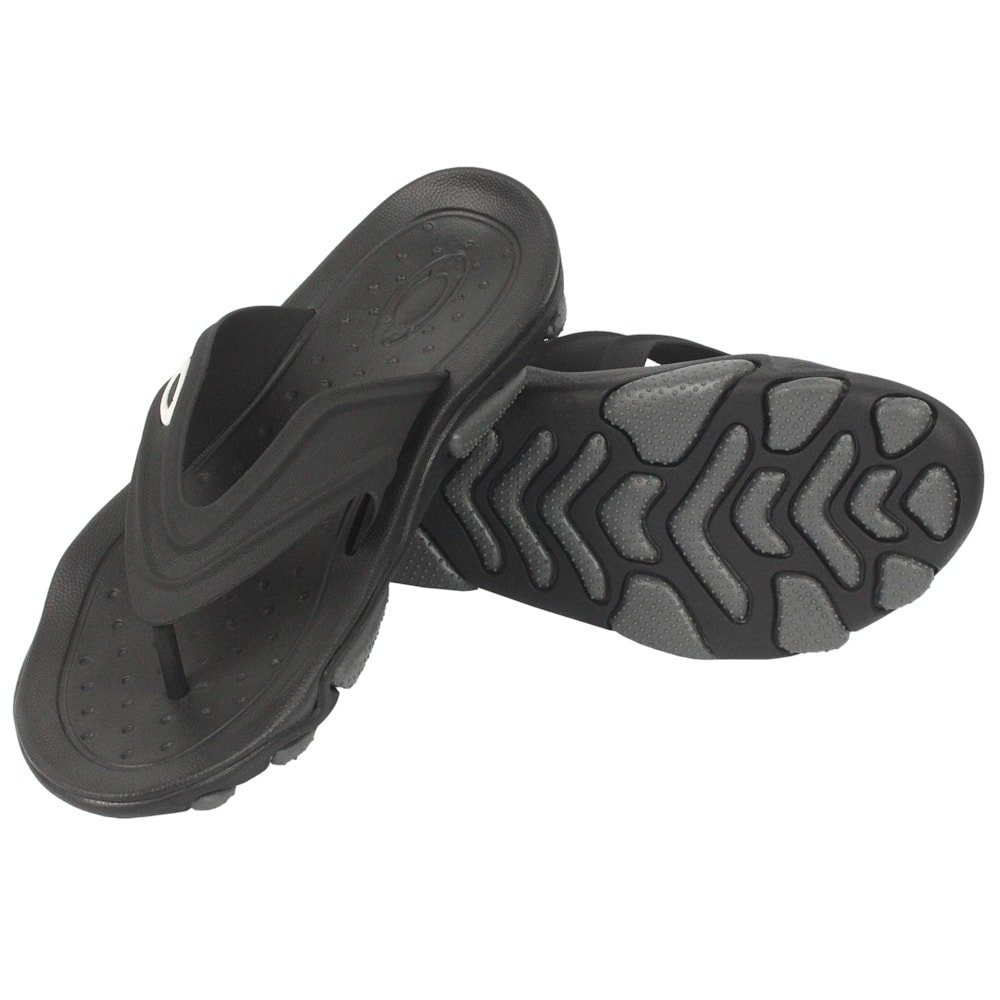 Chinelo Oakley Titan Black Preto 3