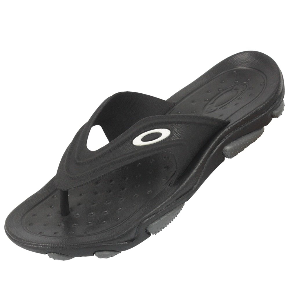Chinelo Oakley Titan Black Preto 4