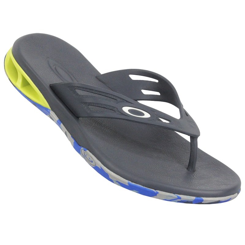 Chinelo Oakley Killer Point II Camo Dark Blue Preto 2