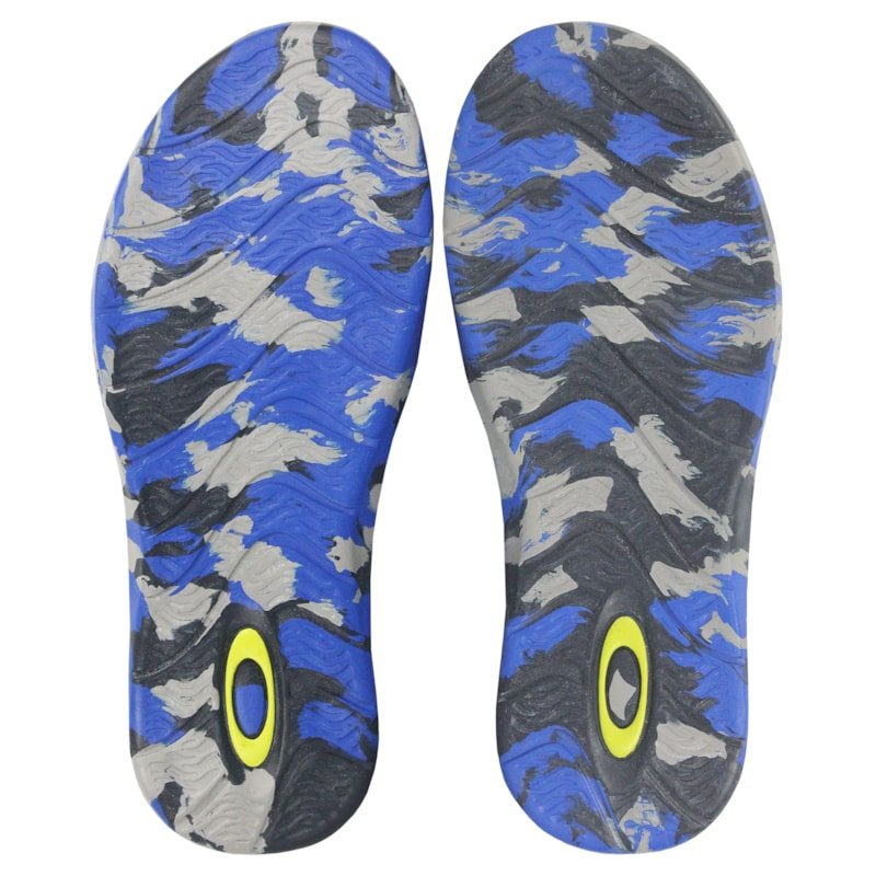 Chinelo Oakley Killer Point II Camo Dark Blue Preto 5